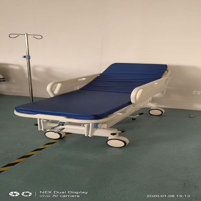 Popular Design Medical Patient Transport Emergency Transfer Vehicle Moveable Stretcher Rolls Stretcher Trolley Bed