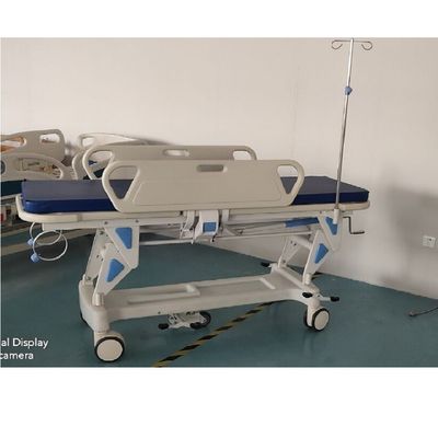 Popular Design Medical Patient Transport Emergency Transfer Vehicle Moveable Stretcher Rolls Stretcher Trolley Bed
