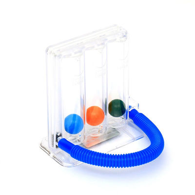 Hot Selling 3 Ball Transparent Respiratory Exerciser Lung Deep Breathing Training Only Inhaled
