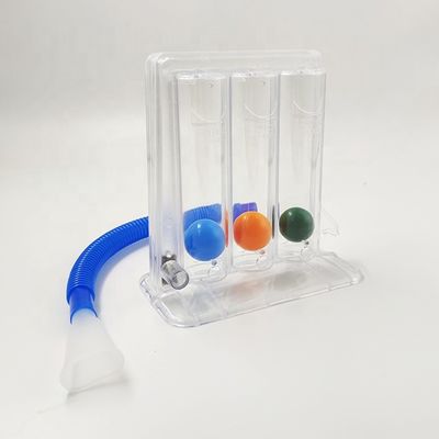 Breathing exercise equipment lung breathing trainer mouth breathing trainer vital capacity training three ball instrument