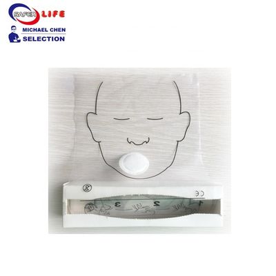 China manufacturer Dispenser Disposable CPR manikin training face shield mask