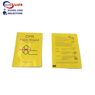 Mouth to mouth mask disposable manikin CPR training FACE SHIELD