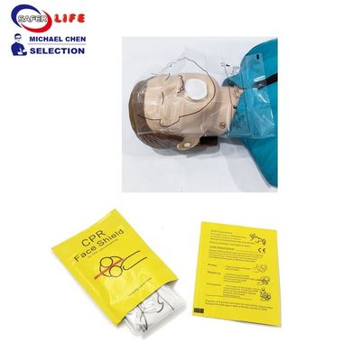 Mouth to mouth mask disposable manikin CPR training FACE SHIELD