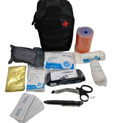 Dog Tactical First Aid Kit For Belt Emergency Supplies Survival Small Ifak Pouch Rip Away