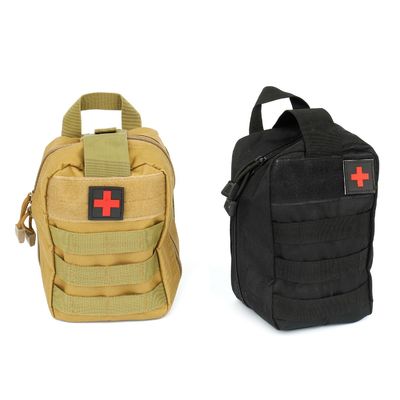 Dog Tactical First Aid Kit For Belt Emergency Supplies Survival Small Ifak Pouch Rip Away