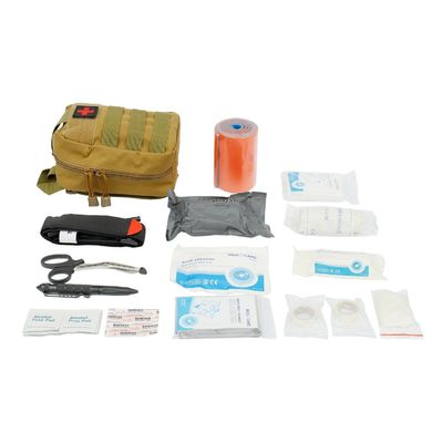 Dog Tactical First Aid Kit For Belt Emergency Supplies Survival Small Ifak Pouch Rip Away