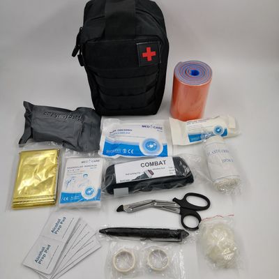 Dog Tactical First Aid Kit For Belt Emergency Supplies Survival Small Ifak Pouch Rip Away