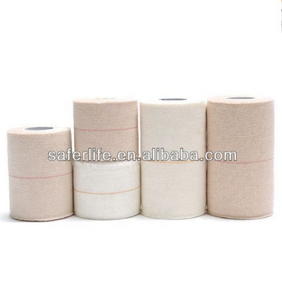 Saferlife Medical Heavy Sports EAB Tape Cotton Elastic adhesive bandage Fabric Conforming Stretch Bandage