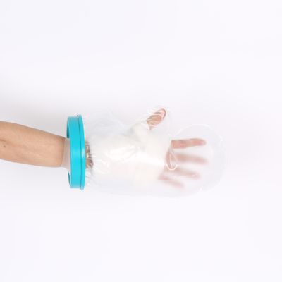 Bath waterproof cast shower cover bandage protector for vulnus such as scald or burn