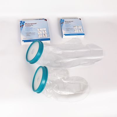 Bath waterproof cast shower cover bandage protector for vulnus such as scald or burn