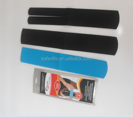 Multicolor popular precut strips elastic therapy sports match cure muscle tape with foil pouch kinesiology tape