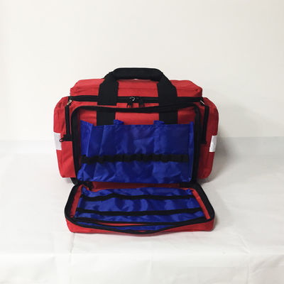 Nylon Portable First Aid Kit For Outdoors Medical Bag Ambulance 45cmx31cm