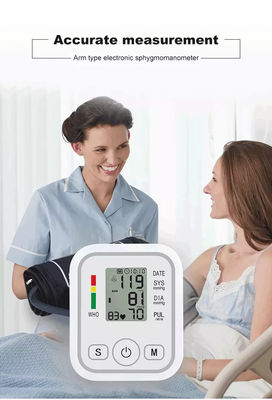 Arm Automatic BP Monitor Sphygmomanometer Measuring Machine Digital Electronic Blood Pressure