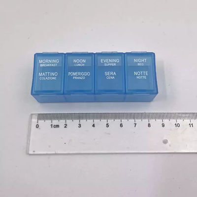 High Quality  Pill Box 4 Compartment Mini Pill Box Case