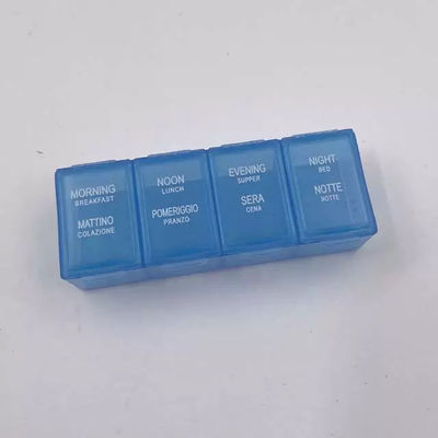 High Quality  Pill Box 4 Compartment Mini Pill Box Case