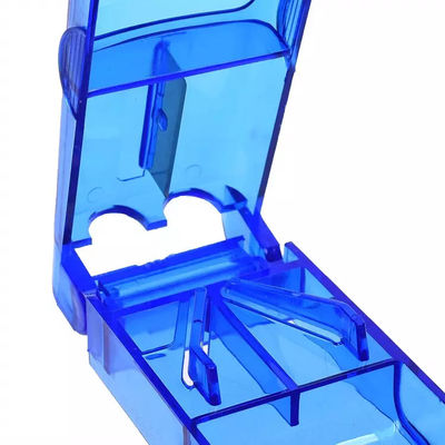 Food Grade Plastic Material Multifunction Pill Box Splitter Tablet Cutter Medical Pill Cutter