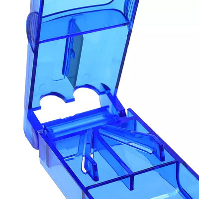 Food Grade Plastic Material Multifunction Pill Box Splitter Tablet Cutter Medical Pill Cutter