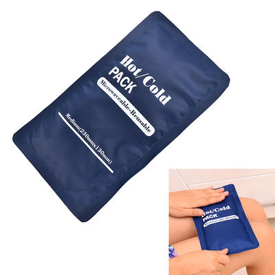 Sport Compress Microwaveable 200ml Soft Reusable Hot Cold Therapy Pack Gel Pad Ice Cooling Heating Emergency Pain Relief pad