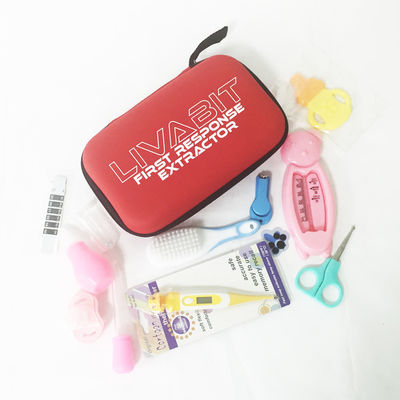 Wholesale Portable EVA Baby Care Kit For Newbron Nail Trimmer Hair Brush Thermometer  Kit Baby Care Set