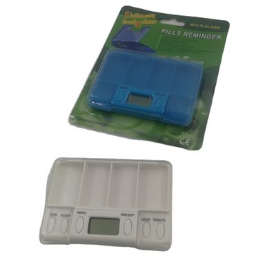 Medication Electronic Pill Box Dispenser With Timer Alarm Digital Smart Organizer Bottle