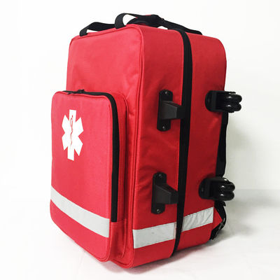 Best selling trauma first aid kit list checklist canada bags stocked rolling contents aed oxygen bvm tactical pouch bag