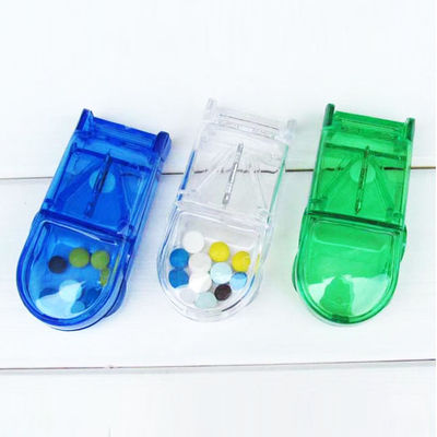 Wholesale portable pill cutter travel pill box cutter box