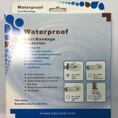 Wound Care Bandage Protector Hospital Equipment Medical Supplies Seal Tight Shower Waterproof Cast Cover  for Adult Hand