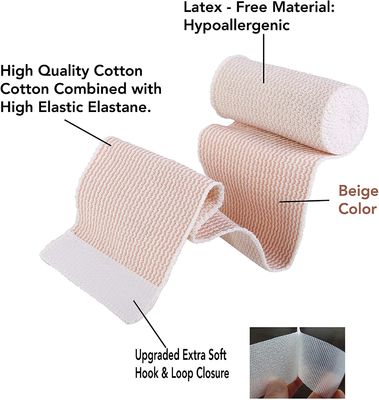 Present first aid  high elastic  trauma bandage  Elastic Bandage, 6 Inch x 13-15 feet Stretched
