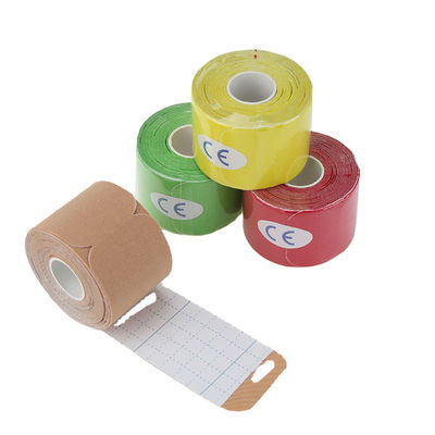 Medical Sports Wrap Bandage Tape Waterproof Kinesiology Precut Muscle Tape 5cm