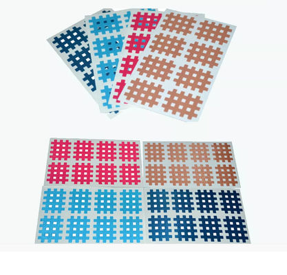 Soft Rayon Sprial Cross Kinesiology Tape To Acupuncture  Cross  Therapy  Tape