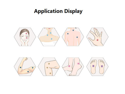 Soft Rayon Sprial Cross Kinesiology Tape To Acupuncture  Cross  Therapy  Tape