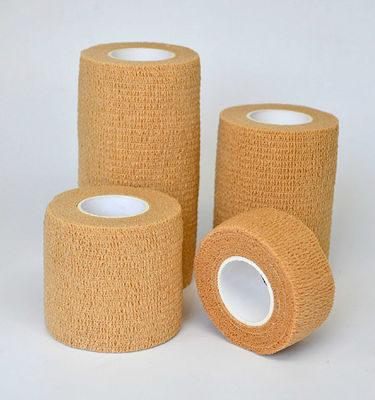 No -woven cohesive bandage use for different parts of body and animal  elastic bandage   for  sport tape
