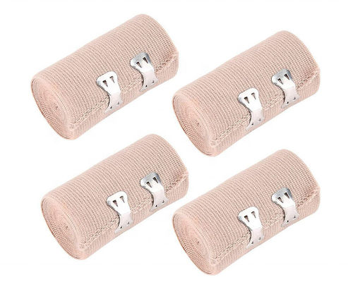 Good elasticity  Hight  elastic bandage with clip  high spring bandage high pressure bandage