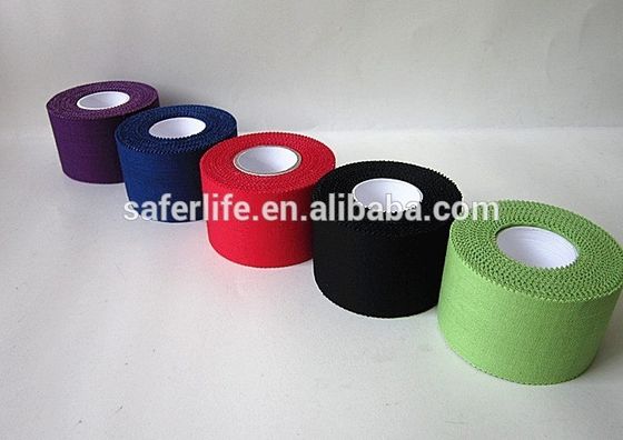 Cotton rigid tape adhesive printed rigid strapping tape rayon sports tape