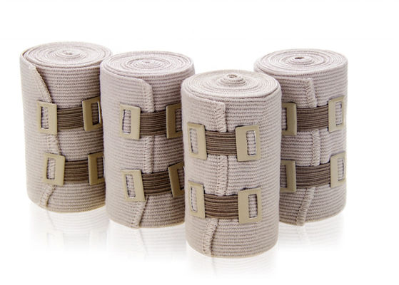 Soft Elastic Bandage Wrap High Elastic Bandage Durable Compression Crepe Bandage