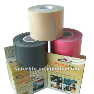 Hypoallergenic Adhesive Kinesiology Cotton Sports Tape Pain Relief