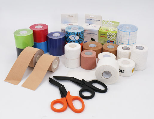 Hypoallergenic Adhesive Kinesiology Cotton Sports Tape Pain Relief