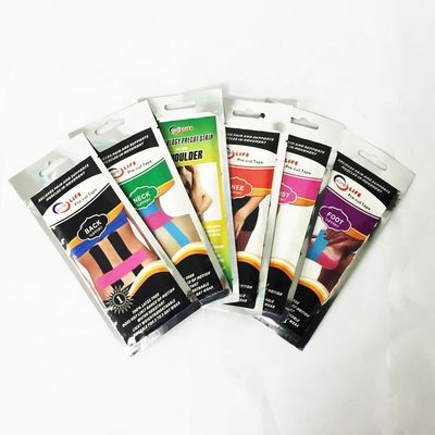 Pre-cut Kinesiology Tape In Individual Foil Packing