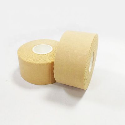 Adhesive Cotton Rigid Tape Zinc Oxide Sport Tape Bandage for Realignment Physical Therapy, Muscle Support & Recovery taping