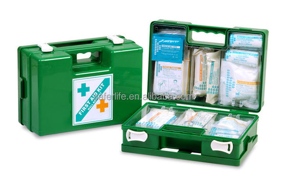 Wall-Mounted ABS First Aid Kit Portable Plastic First Aid Box Survival Kit With Medical Supplies For Workplace Office