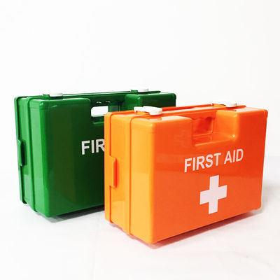 ABS Workplace Wall-Mounted Portable Plastic First Aid Box Survival Kit With Medical Supplies