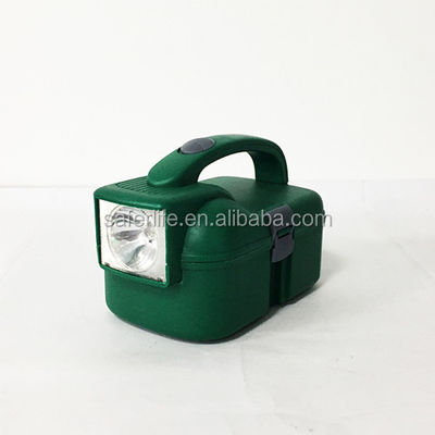 Saferlife safety torch first aid kit D830 1st aid kit with flash light rescue equipment for night
