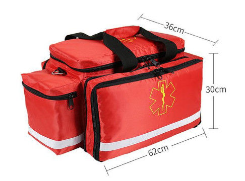 Large ambulance medical  nylon first aid empty bags doctor outside visit shoulder bag medical pack