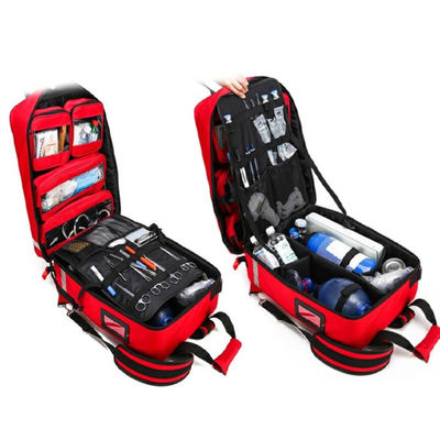 Emergency First Aid Grab Bag Medical Responder Kit Rescue Survival Backpack