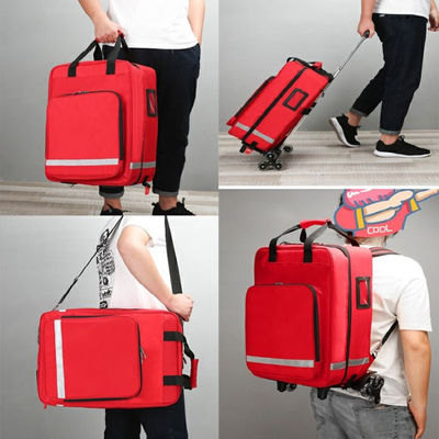 Emergency First Aid Grab Bag Medical Responder Kit Rescue Survival Backpack