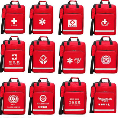 Emergency First Aid Grab Bag Medical Responder Kit Rescue Survival Backpack