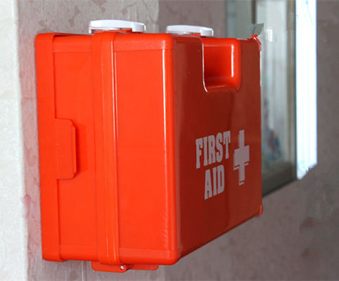 10 person Office Wall Mounted first aid box case Sport place First Aid Kit 5 10 person Emergency supplies bracket hard c