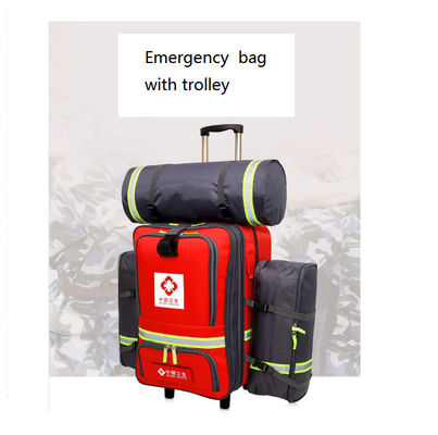 Red Team Emergency Rescue Kit With Trolley Wide Strap And Several Bag