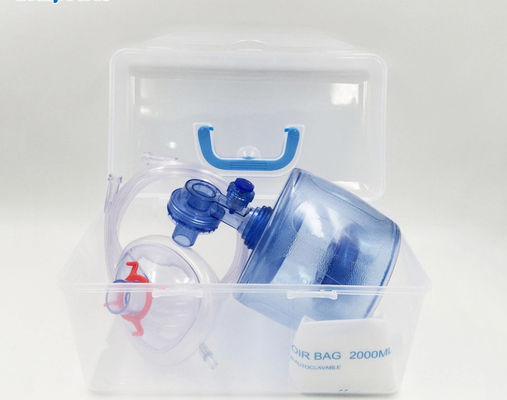 Resuscitation equipment Oxygen Breathing Bag Manual Resuscitator Adult