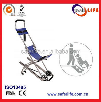 Aluminum Alloy Automatic Hospital Loading Ambulance Stretcher
